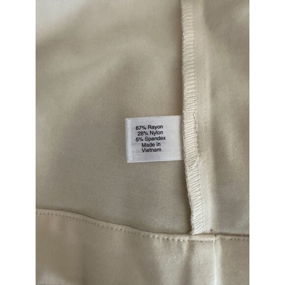 Lane Bryant Womens Long Jacket Off White Cream Open Front Size 18 20 NWT - Picture 5 of 5